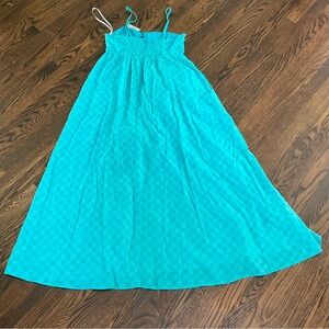 MINKPINK Teal Lucille Maxi Dress